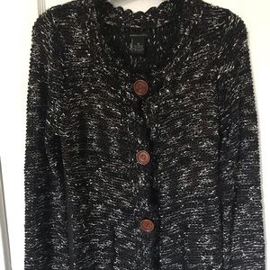 BCBGMAXAZRIA Herringbone Cardigan